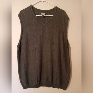 Tommy Bahama Olive Green Men's Sweater Vest